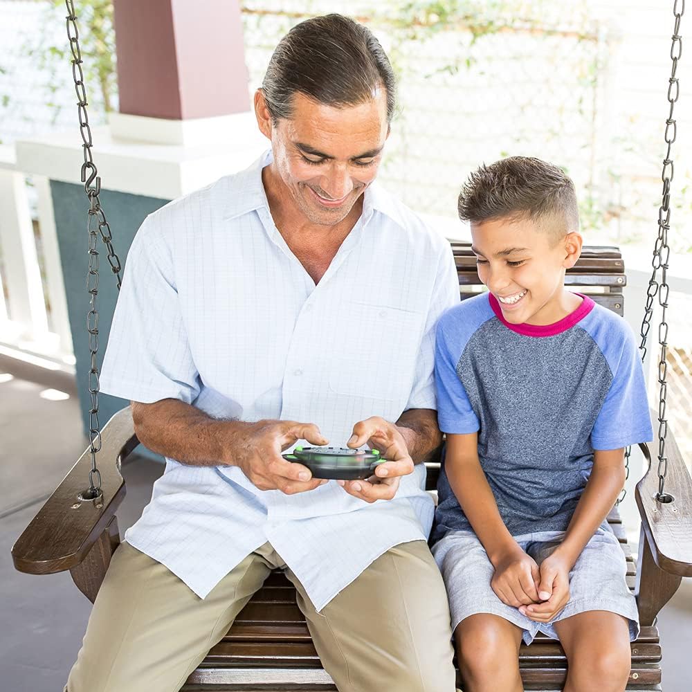 Handheld Electronic Memory Game with Lights & Sounds