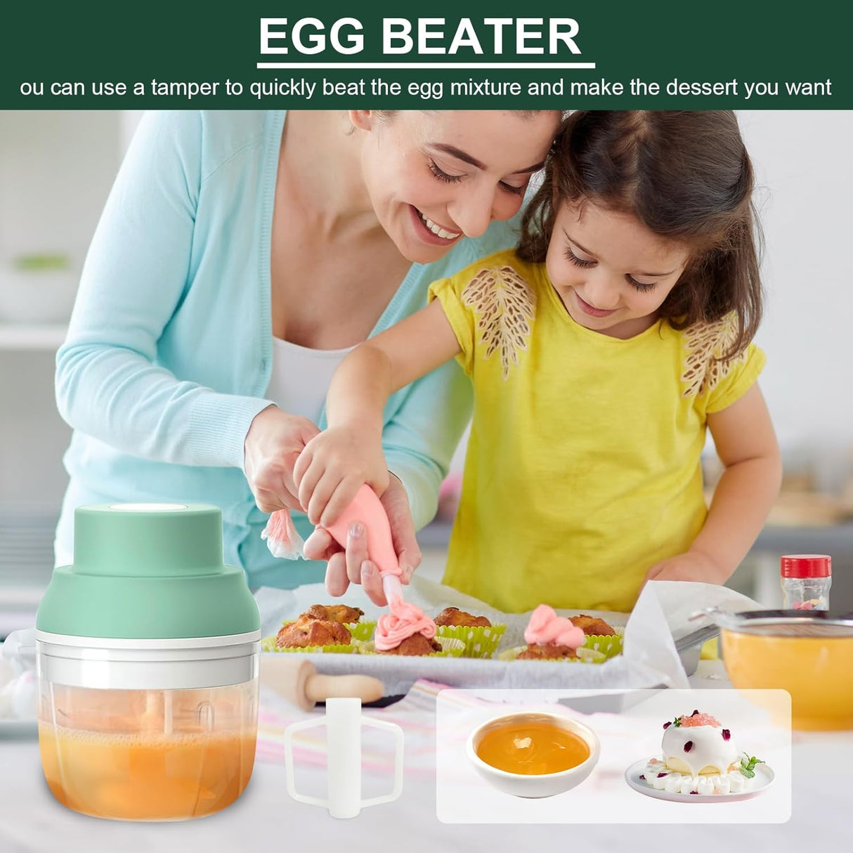 Electric Garlic Chopper 250ML
