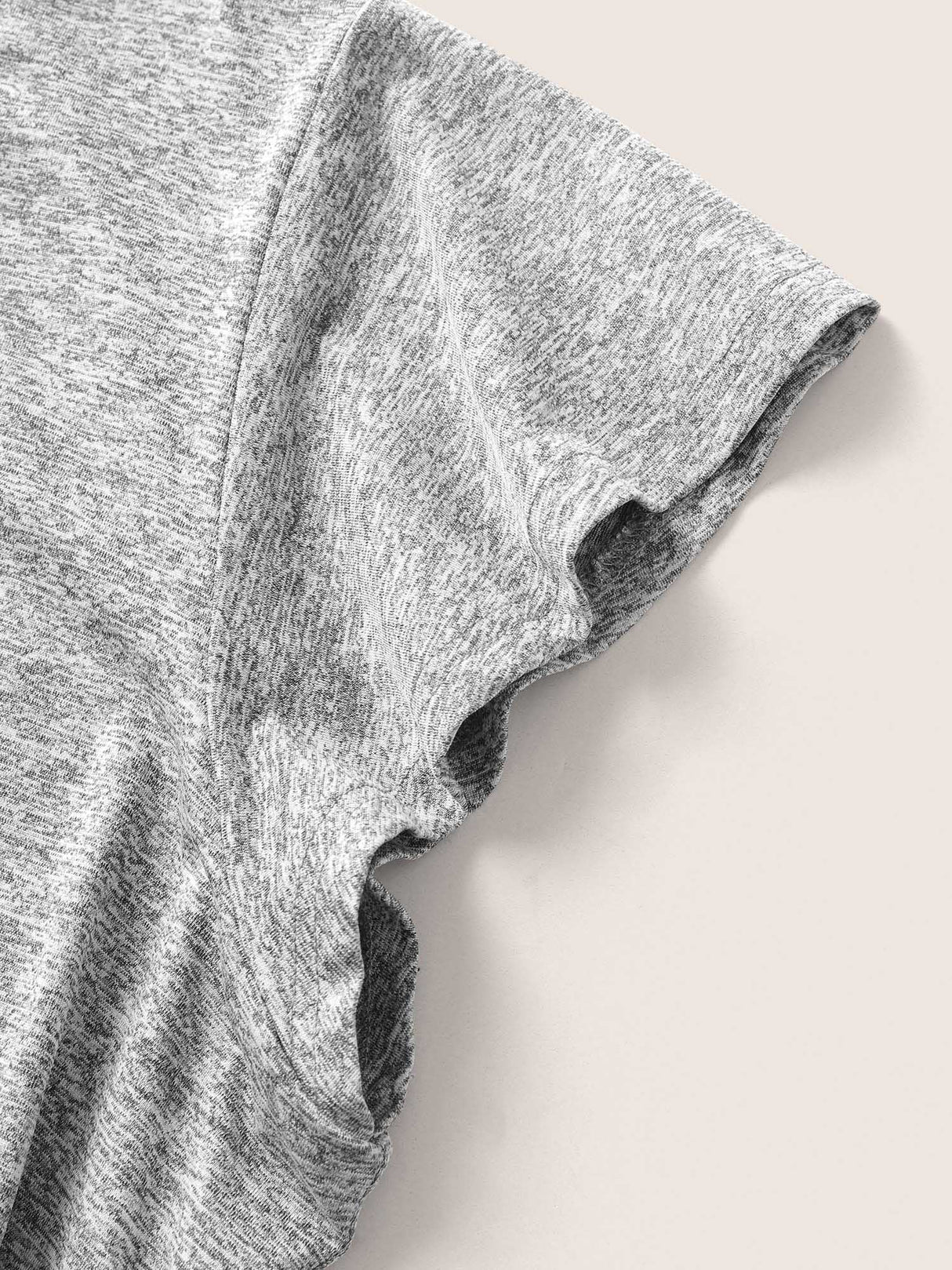 Solid Patchwork Ruffle Cap Sleeve Belted Dress