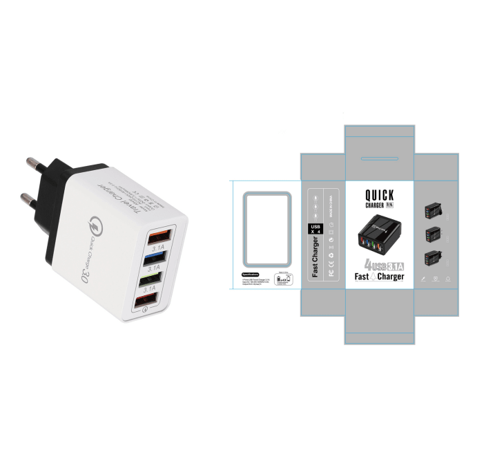 USB Charger Charger 4 Ports