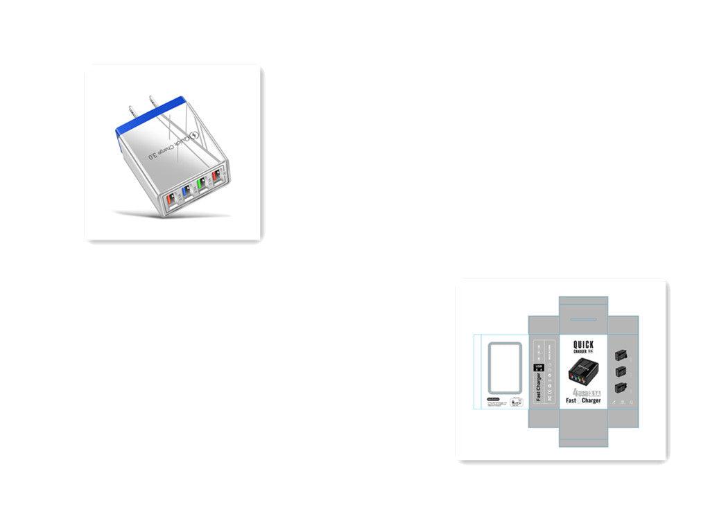 USB Charger Charger 4 Ports