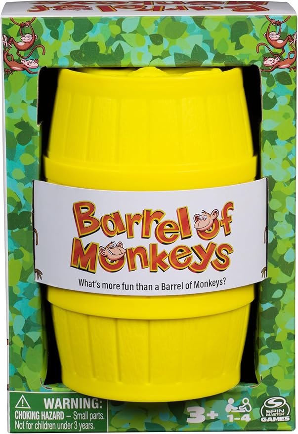 Barrel of Monkeys Retro Linking Family Game