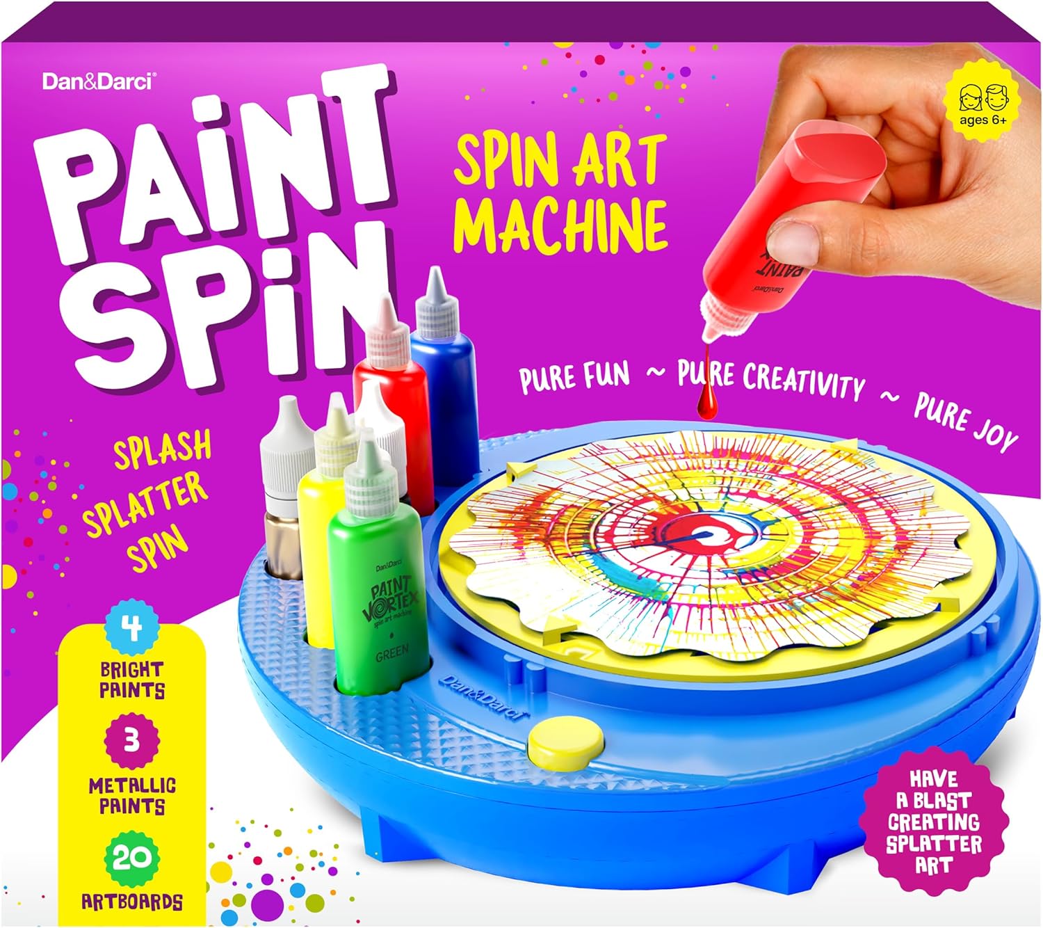 Paint Spin Art Machine Kit for Kids