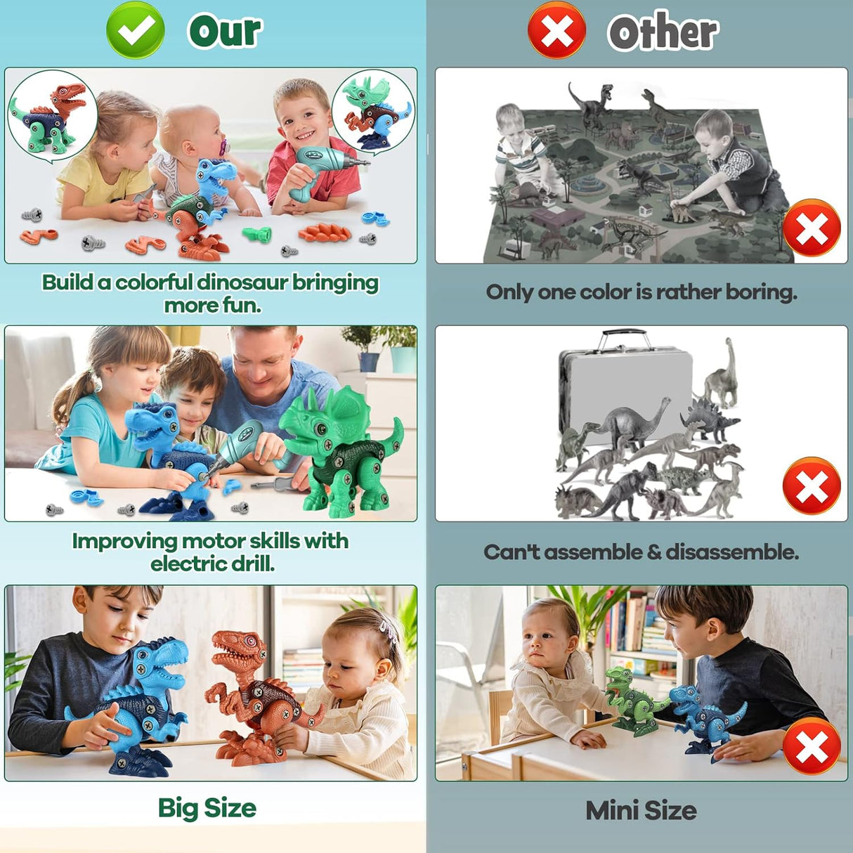Laradola Dinosaur Toys