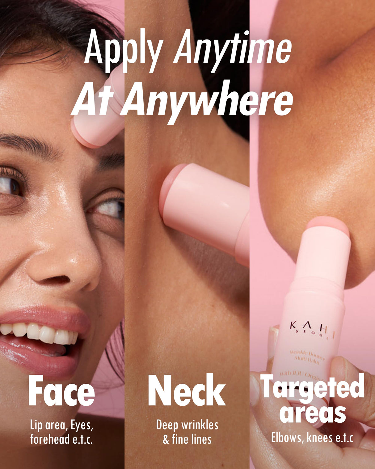 KAHI Wrinkle Bounce All-in-One Hydrating Multi-Balm for Face, Lips, Eyes and Neck