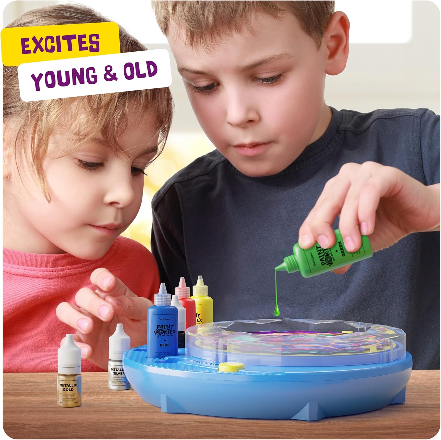 Paint Spin Art Machine Kit for Kids