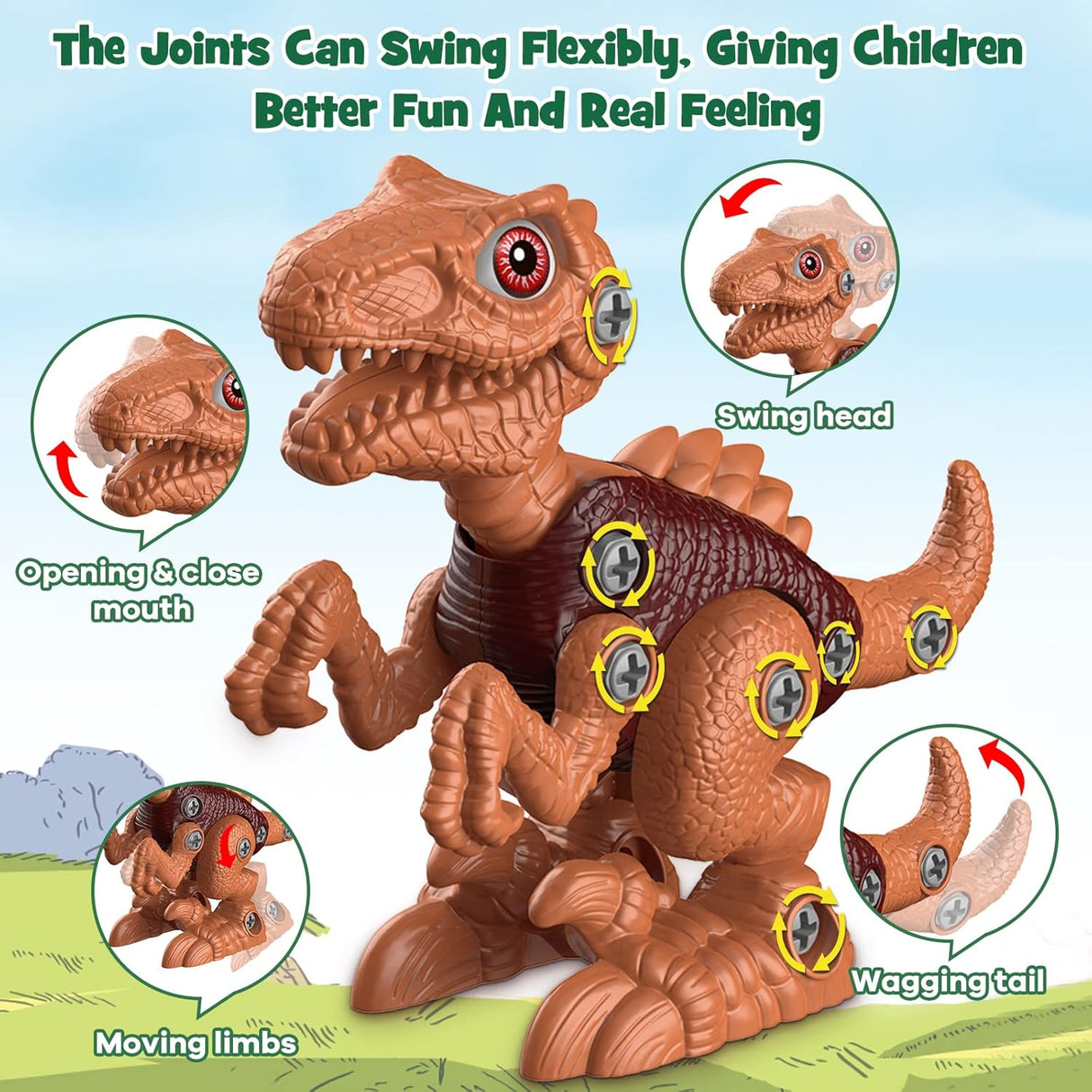 Laradola Dinosaur Toys