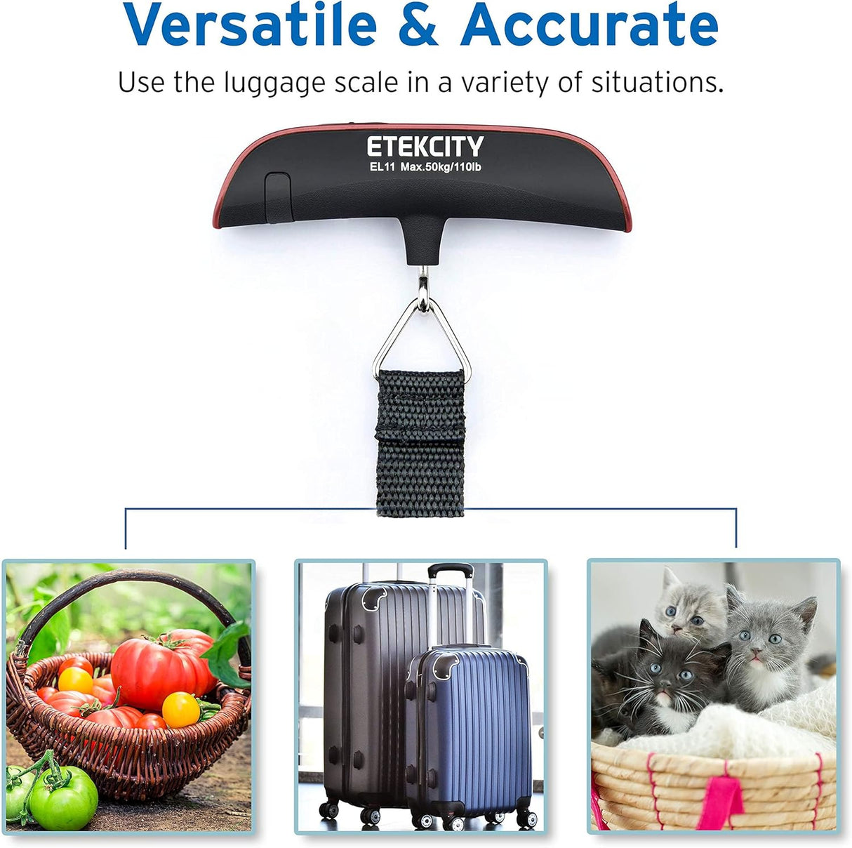 Digital Suitcase Weight Scale with Hook