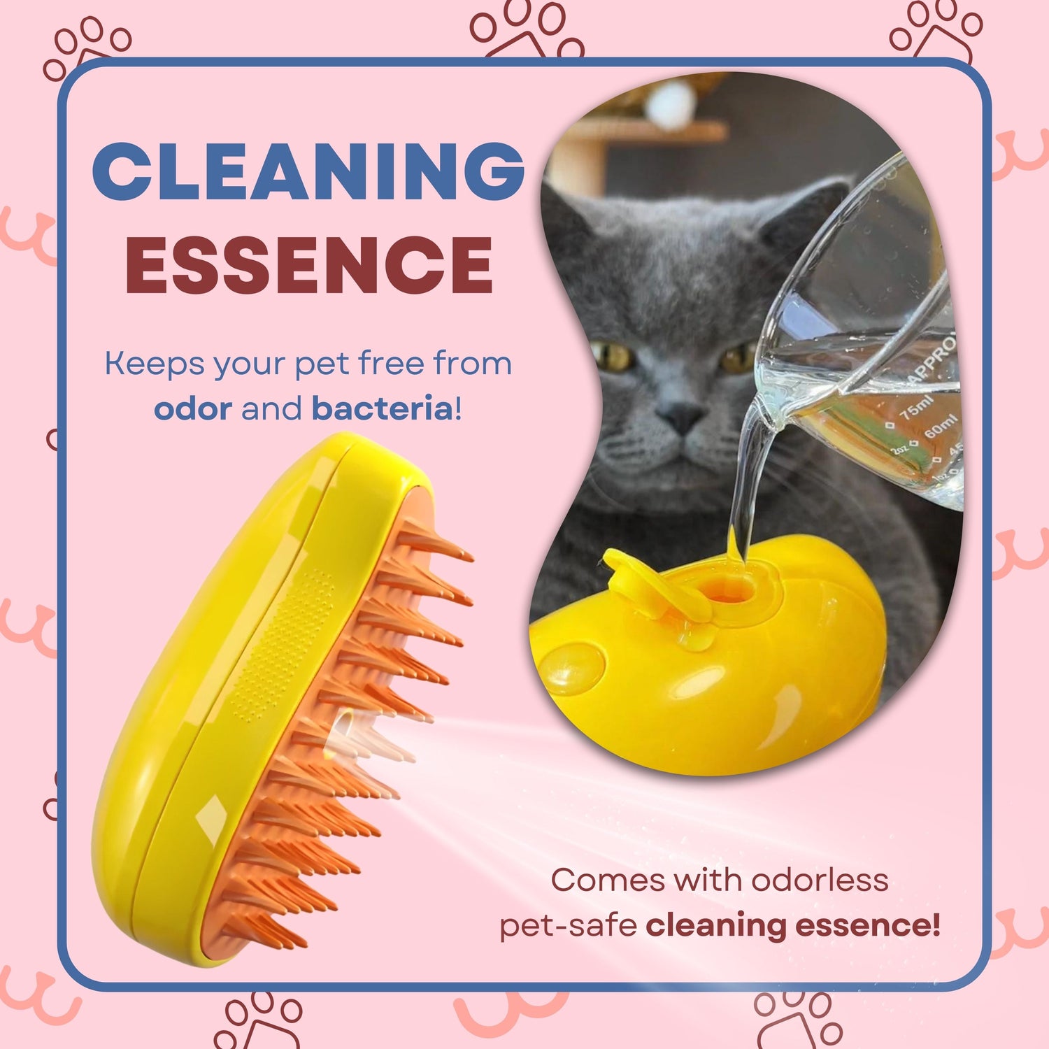 Wendy Pet Shop ™ Cat Dog Steamy Brush