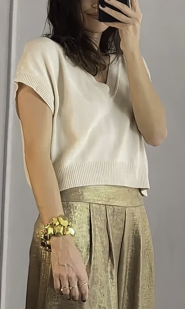 Maelynn | Elegant top and trousers set