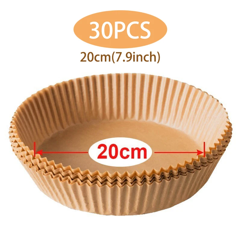50pcs Air Fryer Disposable Paper Liner