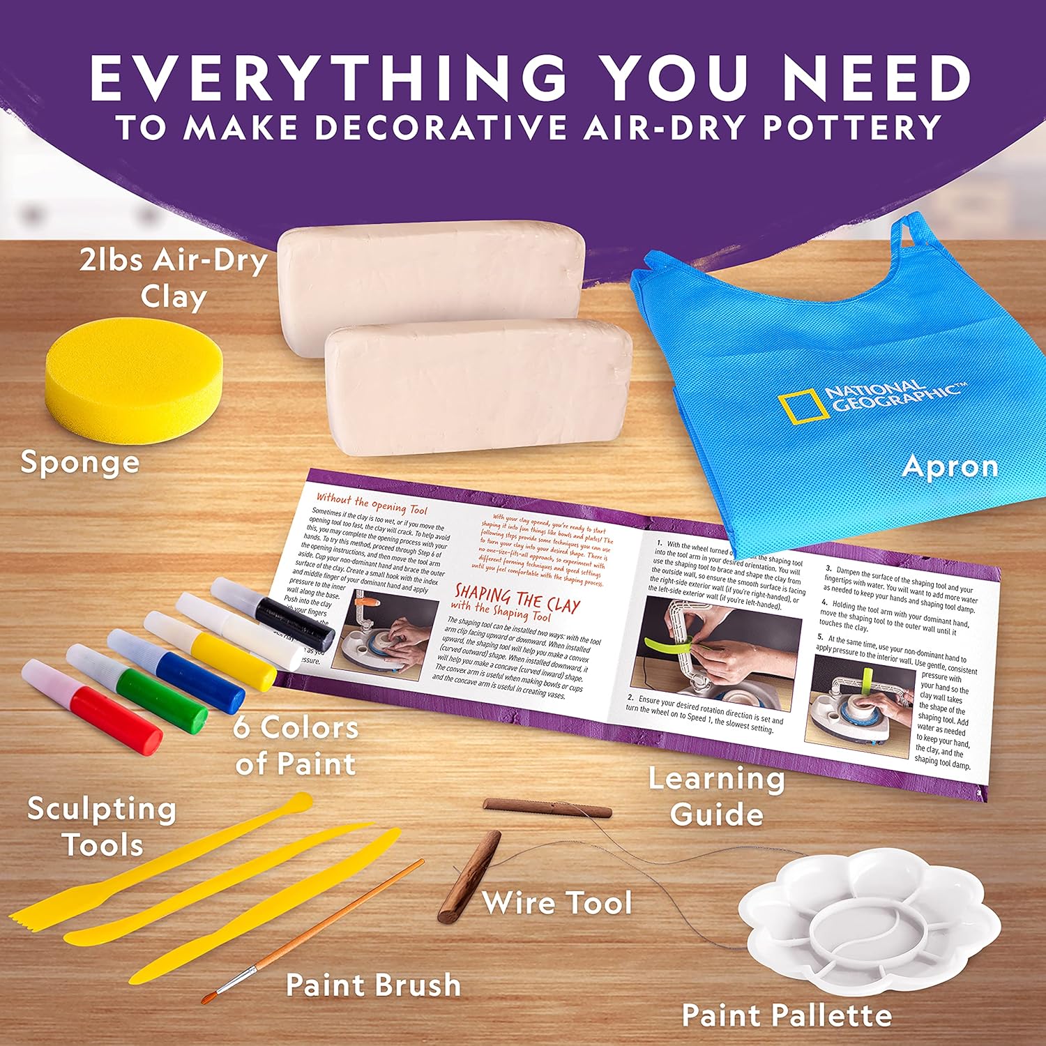 National Geographic Kid’s Pottery Wheel