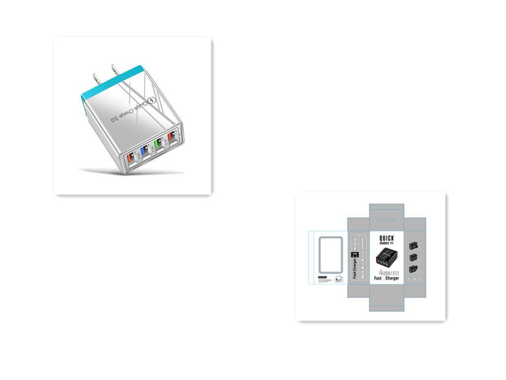 USB Charger Charger 4 Ports