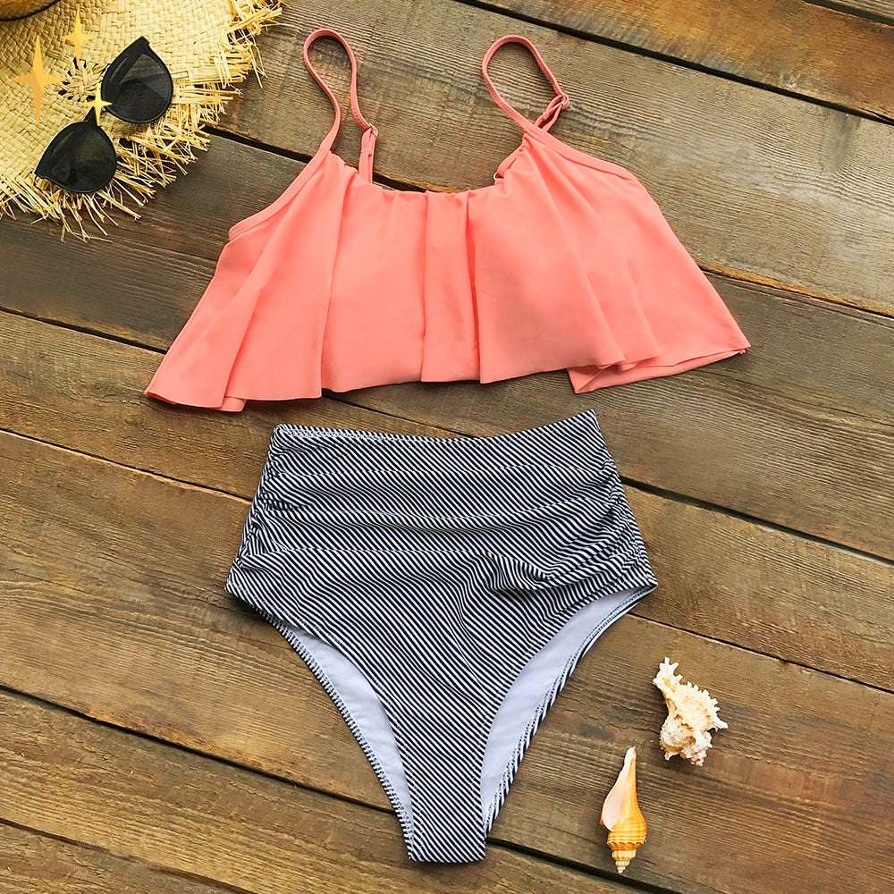 most comfortable and beautiful bikini of the year, with higher-cut bottoms and tops The
