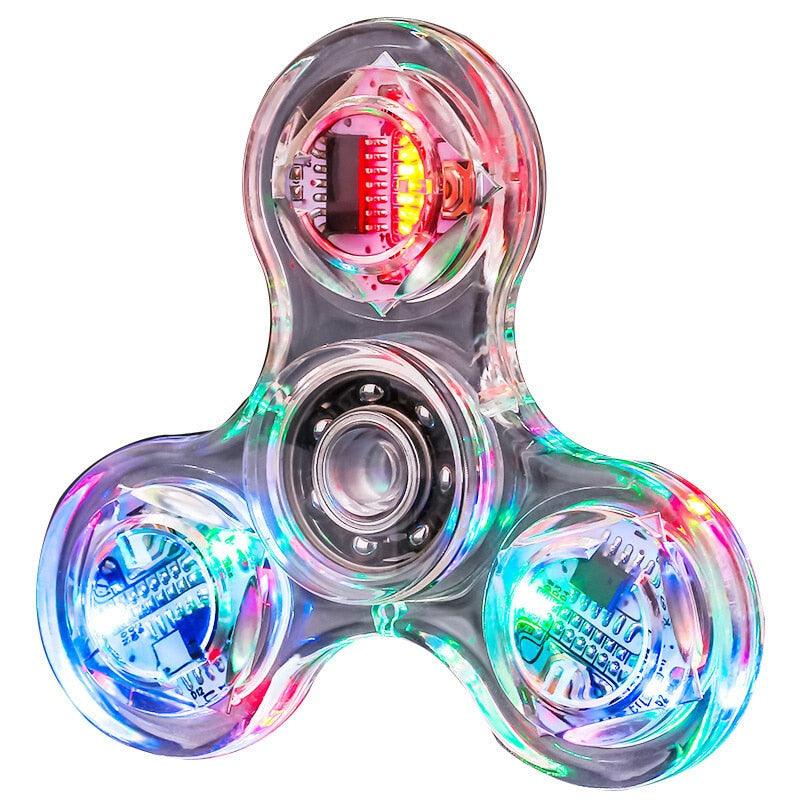 Glowing LED Fidget Spinner