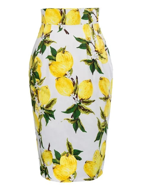 Cotton skirt in bandage style