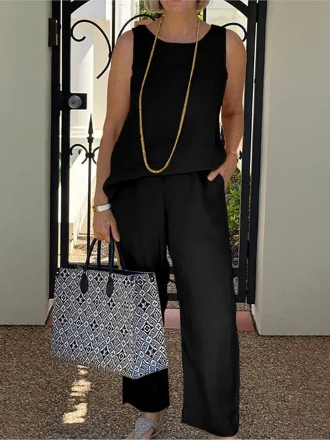 Naimi - Two-piece casual summer set