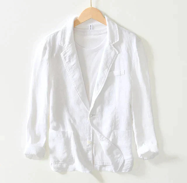 Harlow - Casual linen blazer