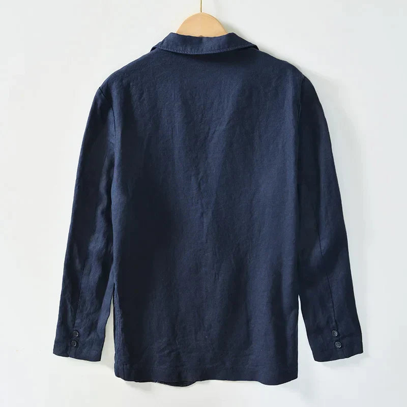 Harlow - Casual linen blazer