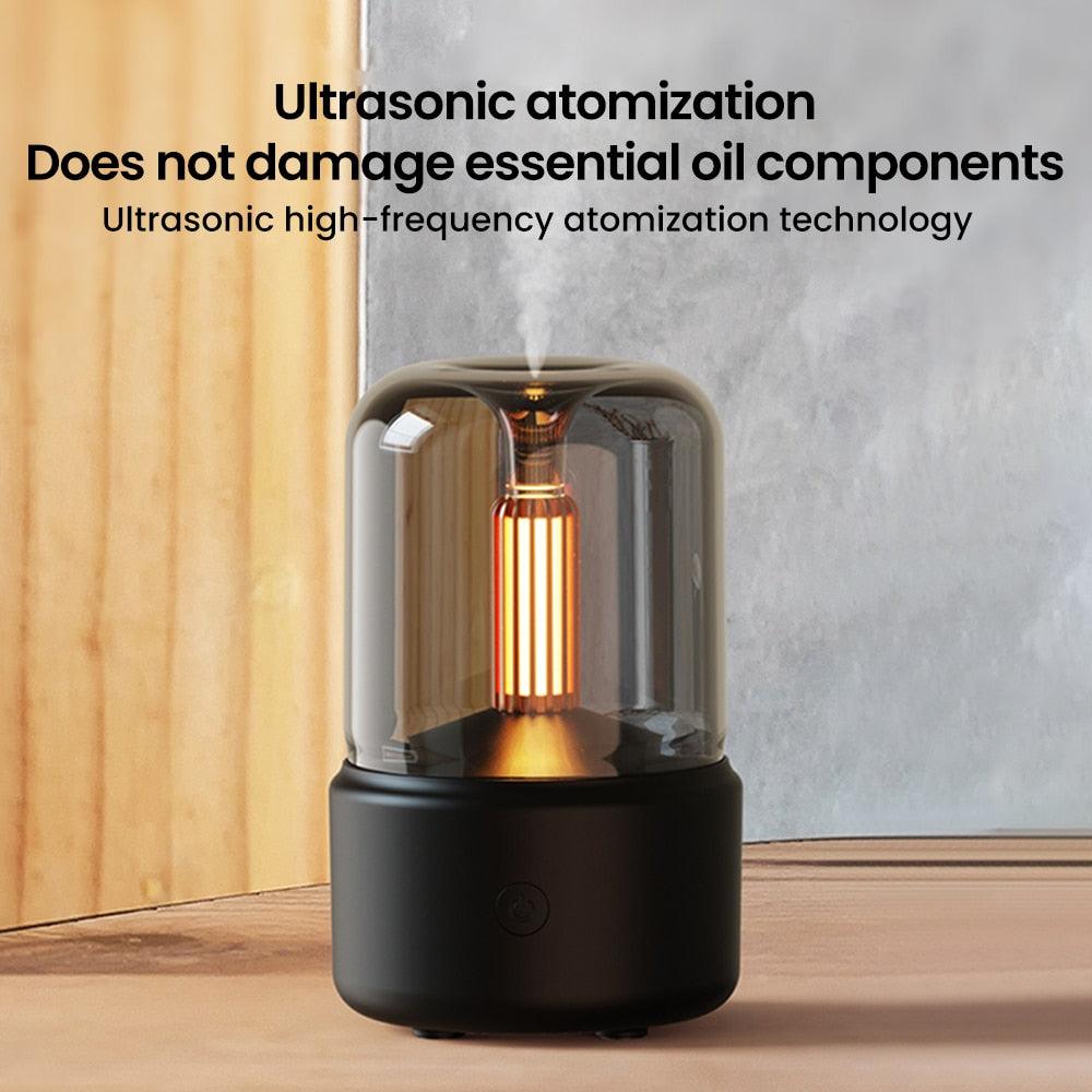 Humidifier Candlelight Aroma Diffuser
