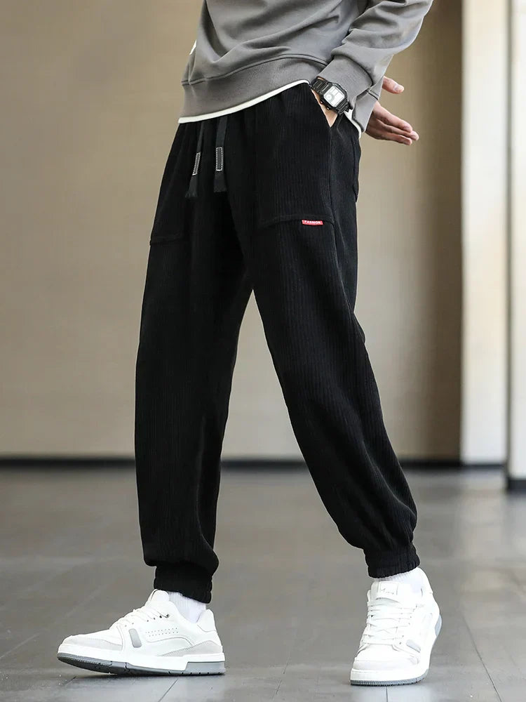 Percival - Stylish corduroy sweatpants