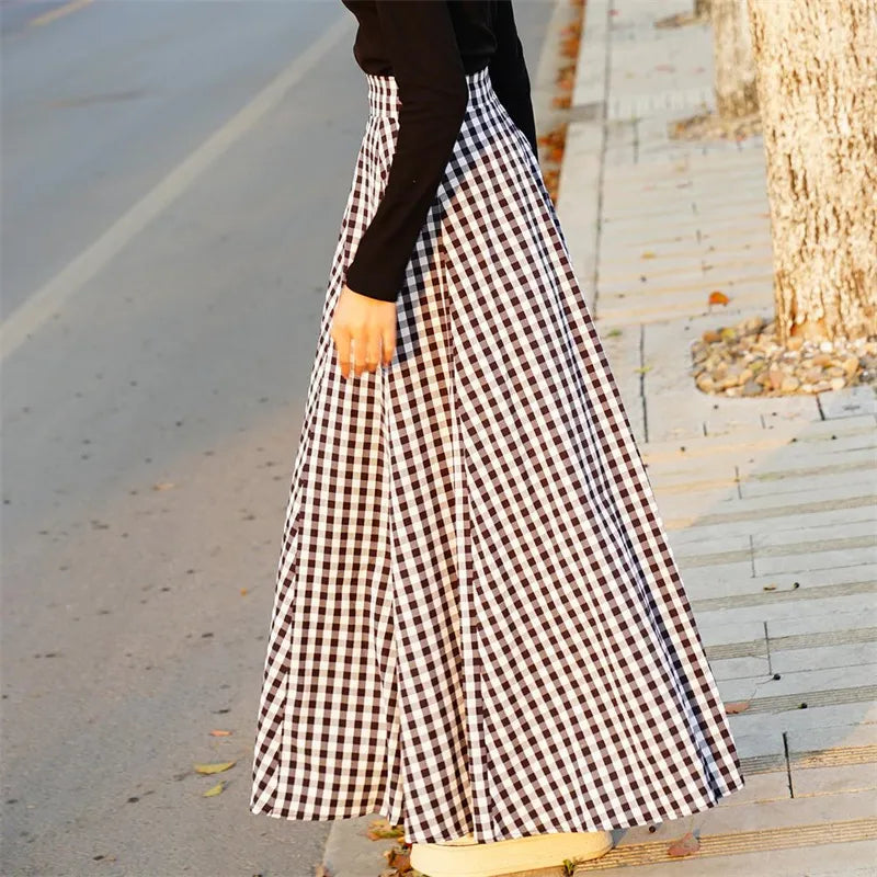 Beatrice - Maxi skirt with high waistband
