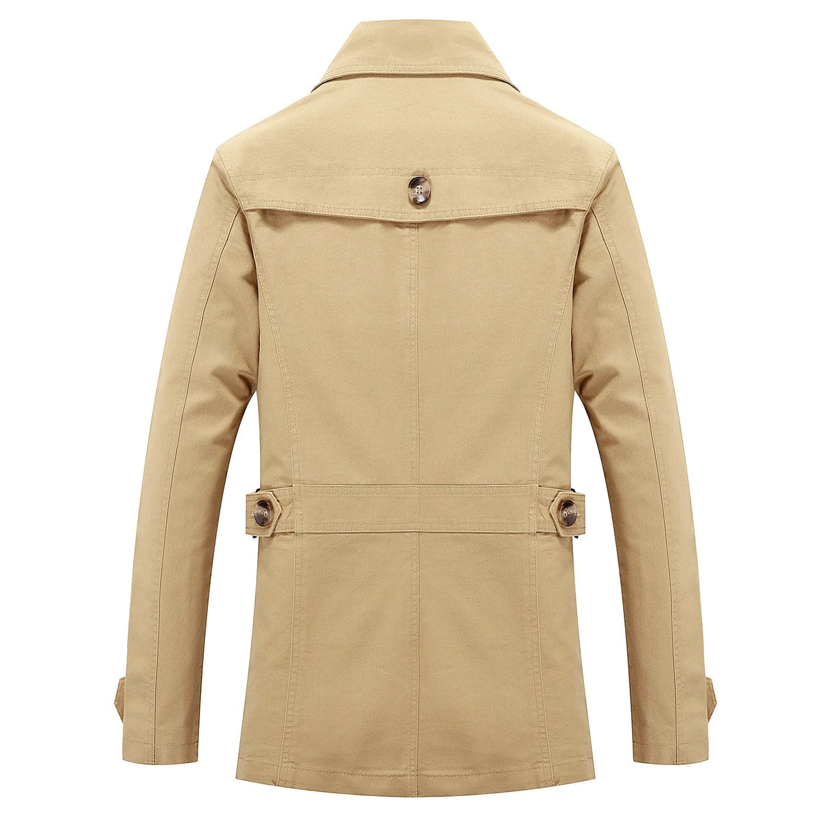 Men's fashionable long trench coat