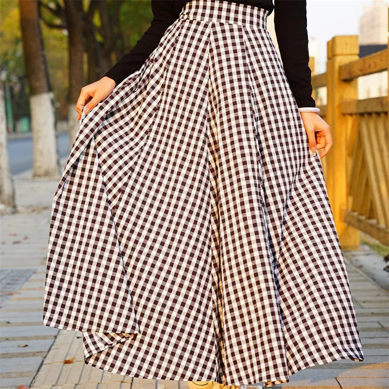 Beatrice - Maxi skirt with high waistband