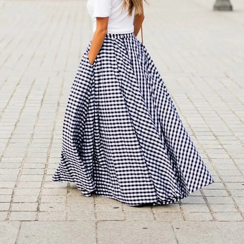 Beatrice - Maxi skirt with high waistband