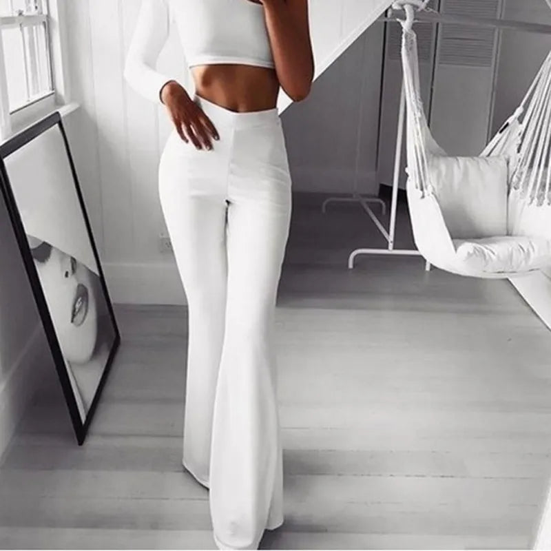 Luna - Flare trousers