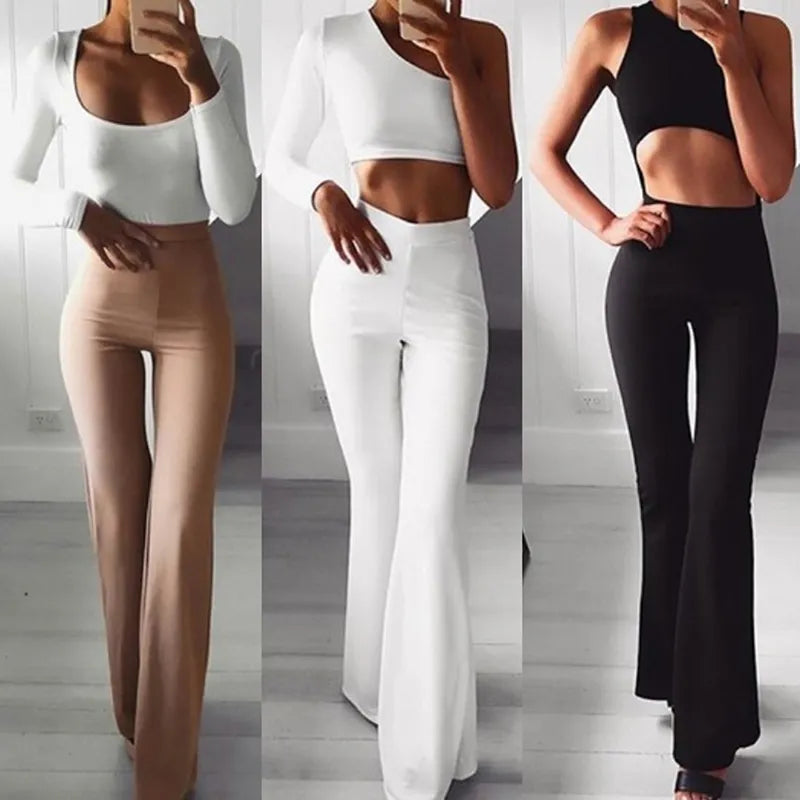 Luna - Flare trousers