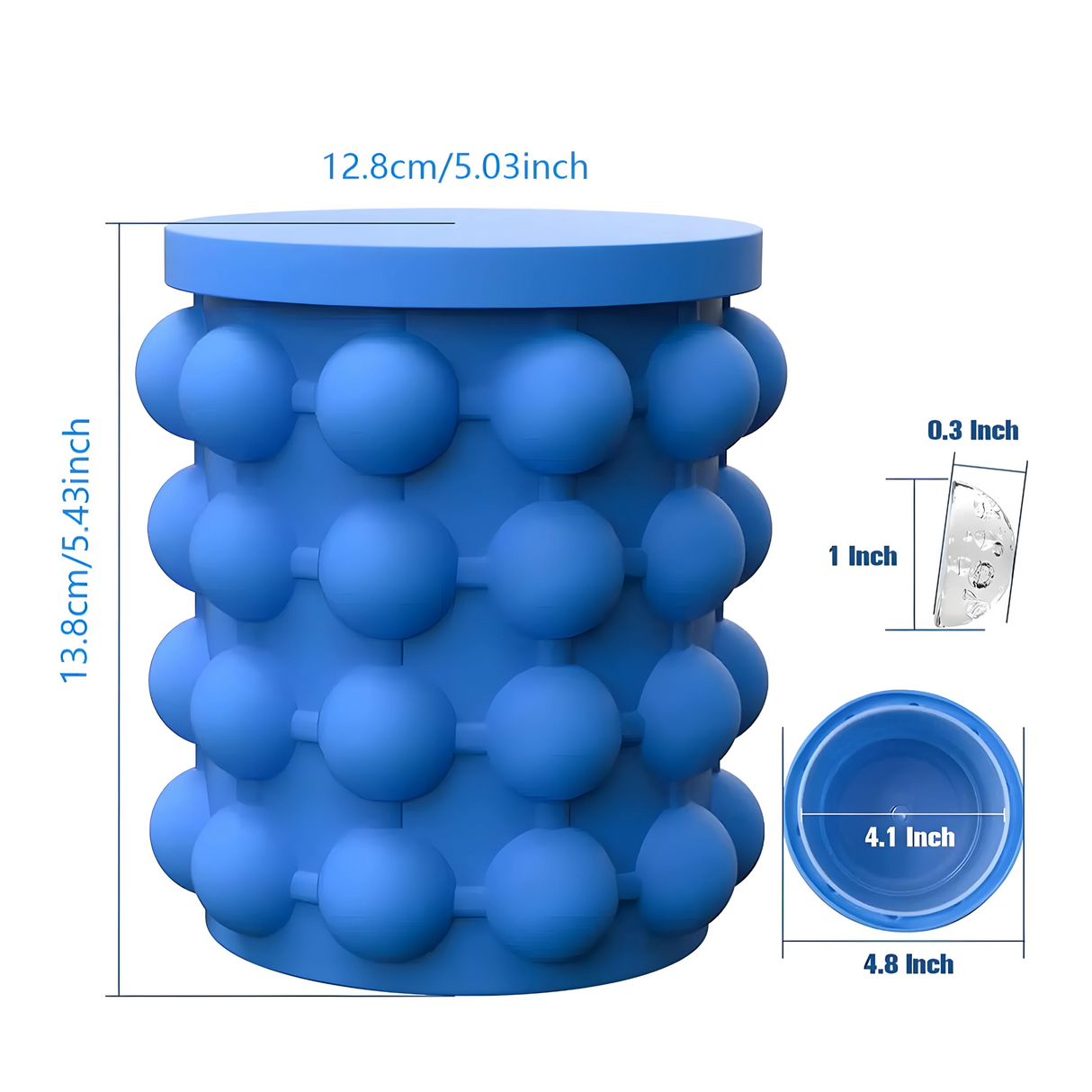 Silicone Mold Ice Cube Tray