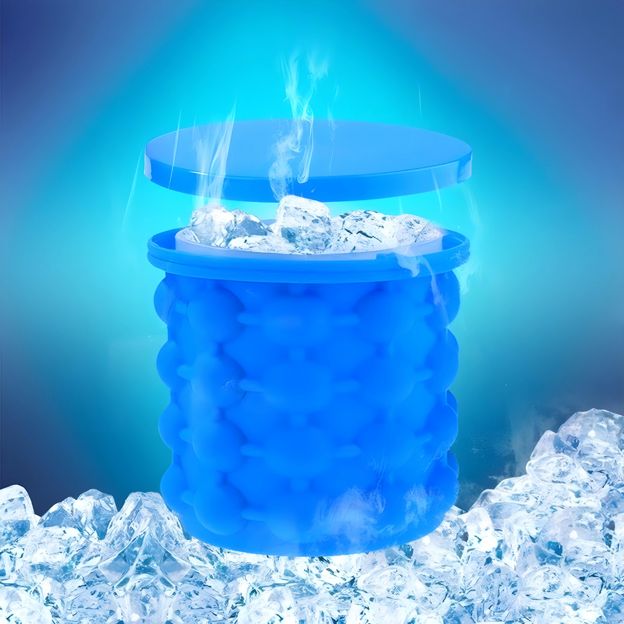 Silicone Mold Ice Cube Tray
