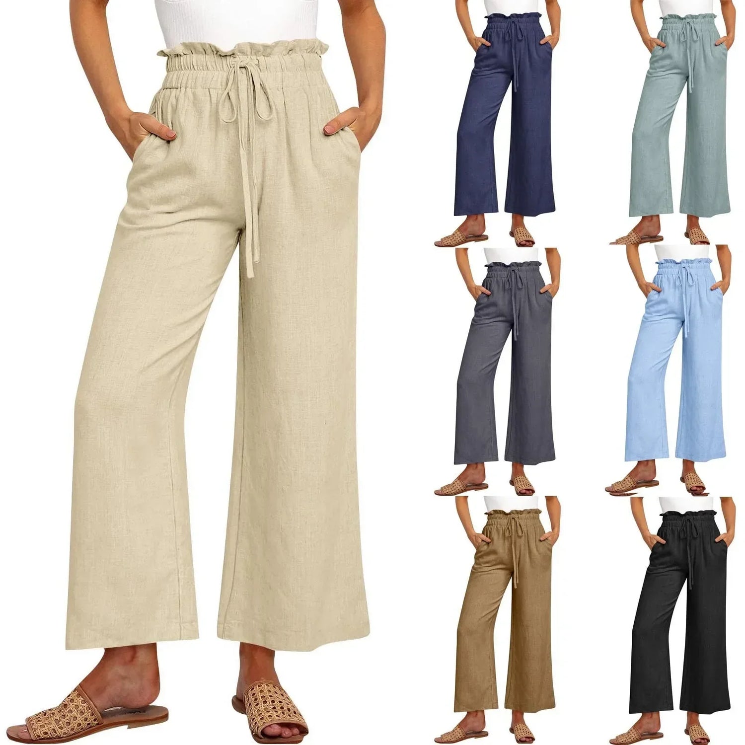 Rayna - High-waisted trousers