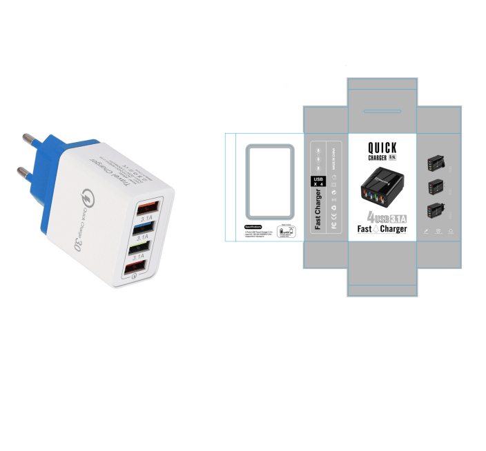 USB Charger Charger 4 Ports