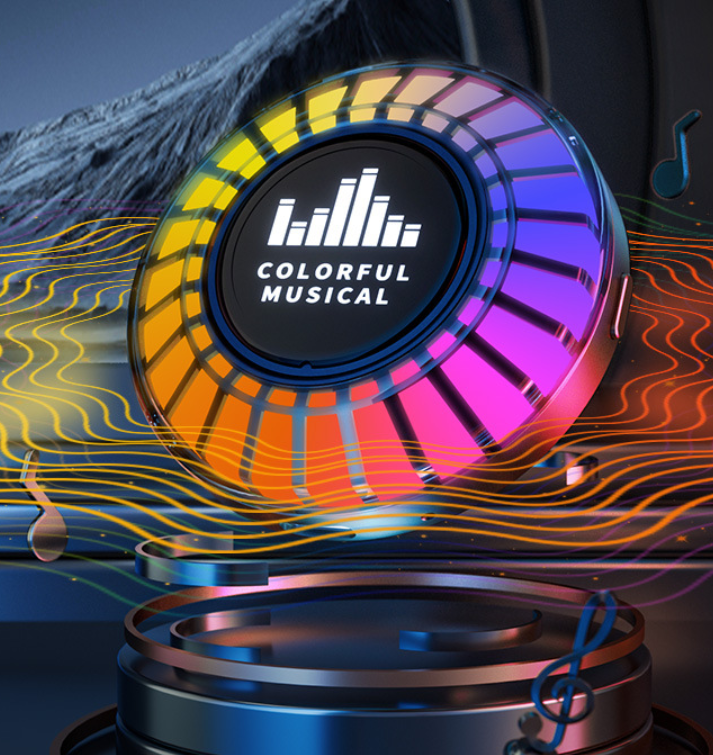 LED Magic Color Pickup Light Voice-activated Intelligent Music Rhythm Light