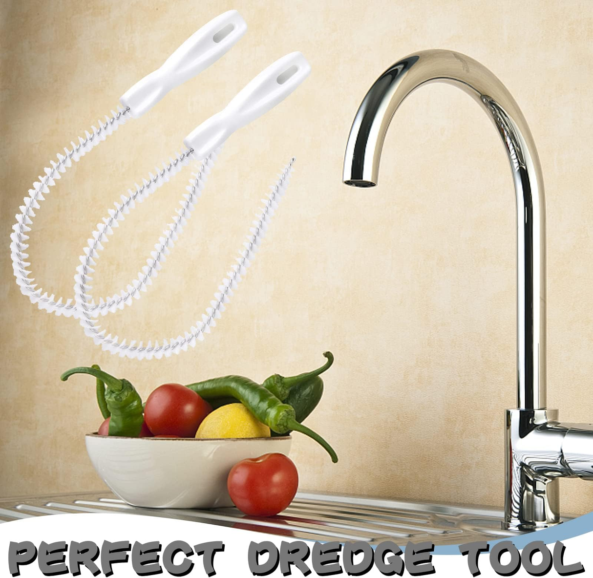 Pipe Sink Cleaning Brush