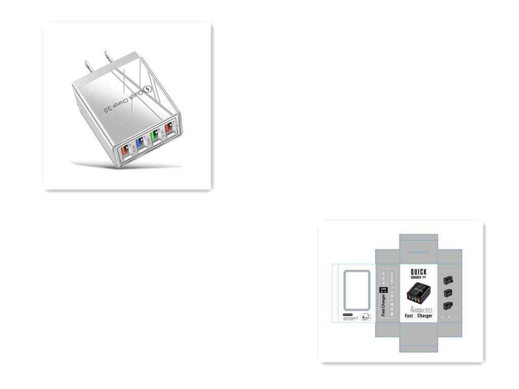 USB Charger Charger 4 Ports