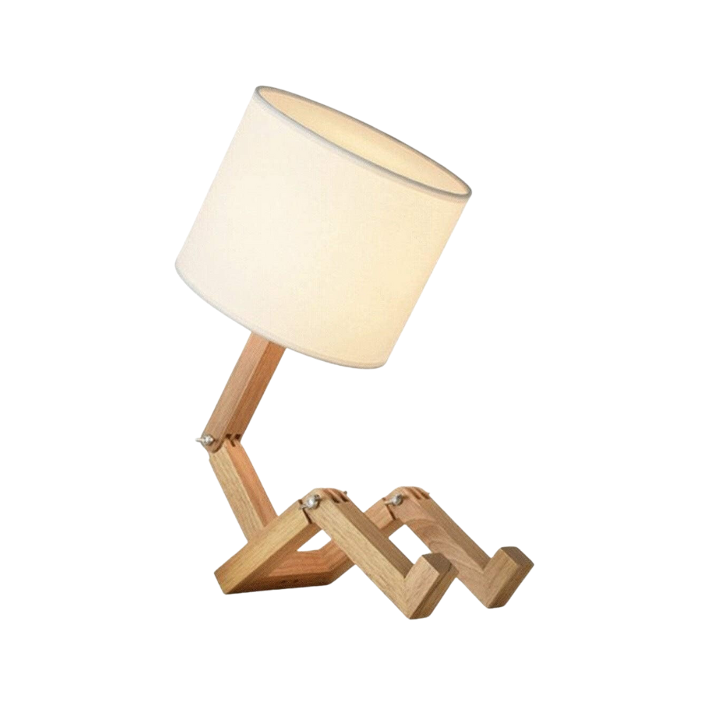 Table Lamp Robot Shape
