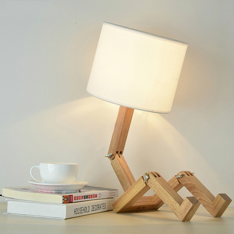 Table Lamp Robot Shape