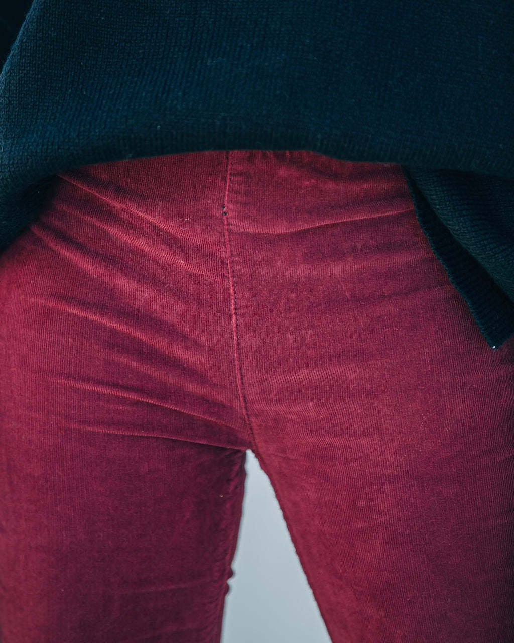 Imogen - Fashionable flared trousers with stretch