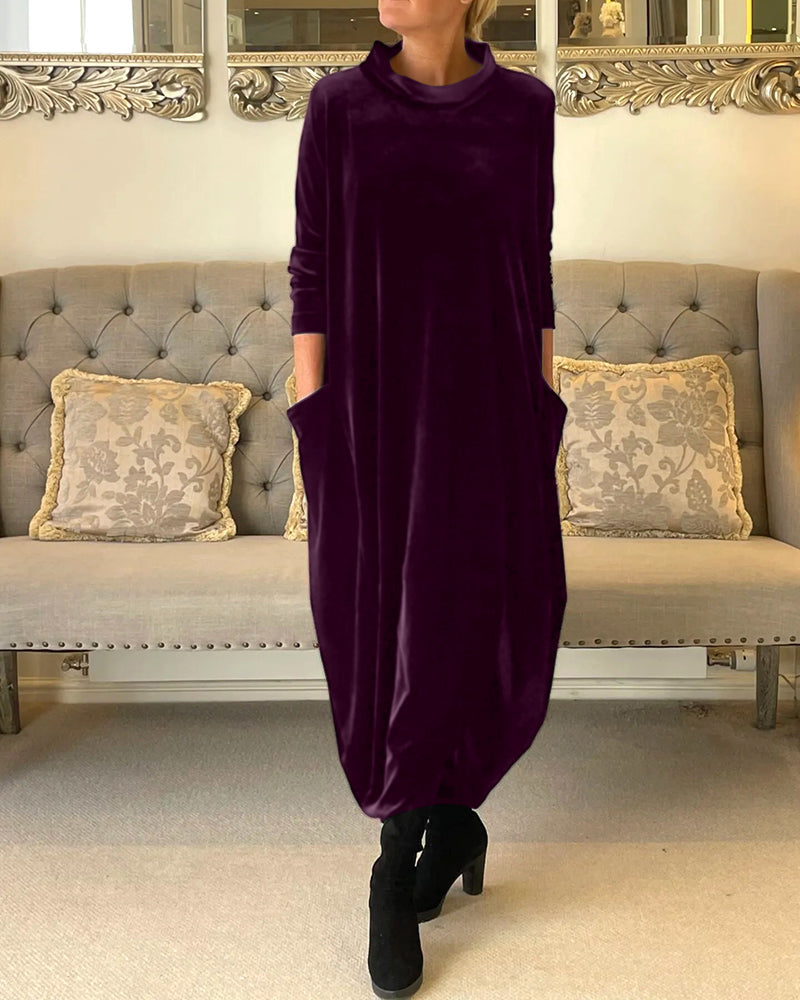 Nathalie - Beautiful velvet dress