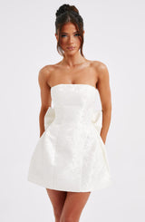 ELENORA MINI DRESS - IVORY