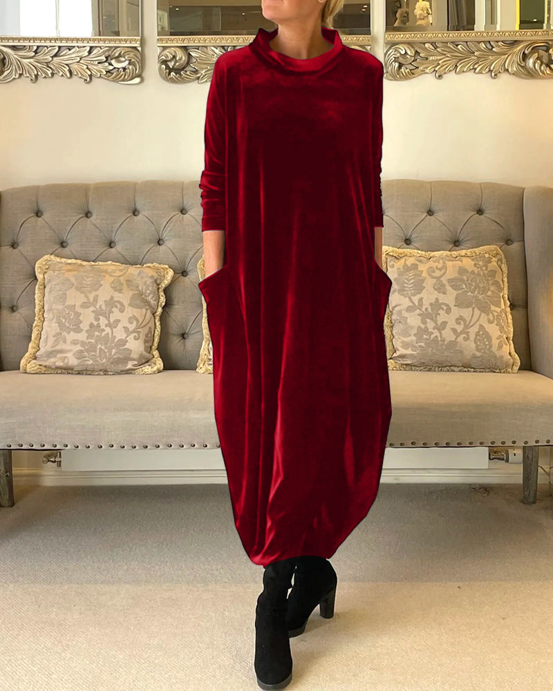 Nathalie - Beautiful velvet dress