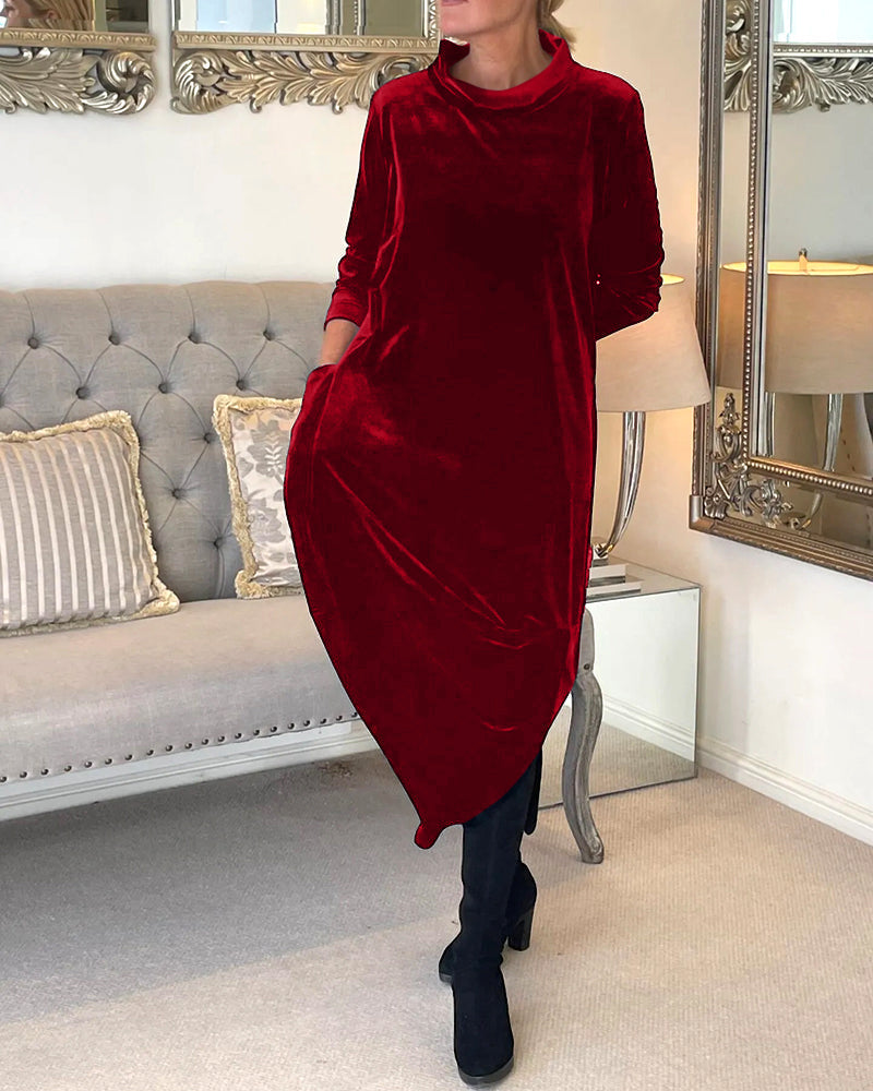 Nathalie - Beautiful velvet dress