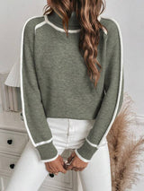 Olive™ | Green Comfortable jumper
