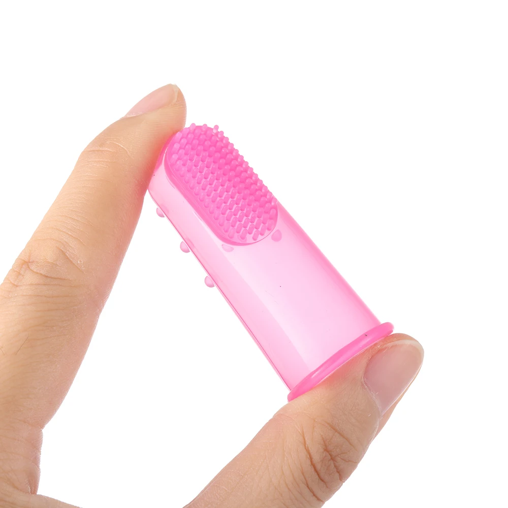 Soft Finger Dog Toothbrush