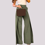 Miranda - High waisted trousers with wide leg