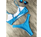 Plain Bikini Swimsuit For Women Ordina