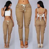 Leonie - Cargo trousers with high waist